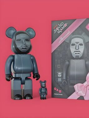 Bearbrick x Squid Game Front Man 100% & 400% Set
